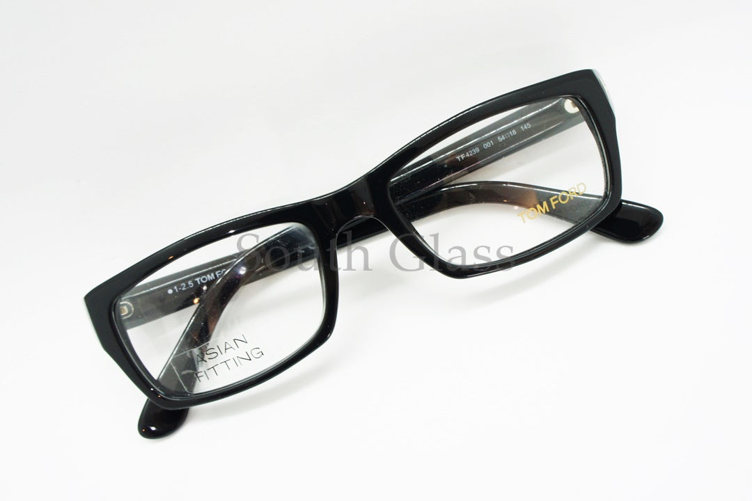 TOM FORD メガネ TF4239 001 スクエア アジアンフィット おしゃれ トムフォード