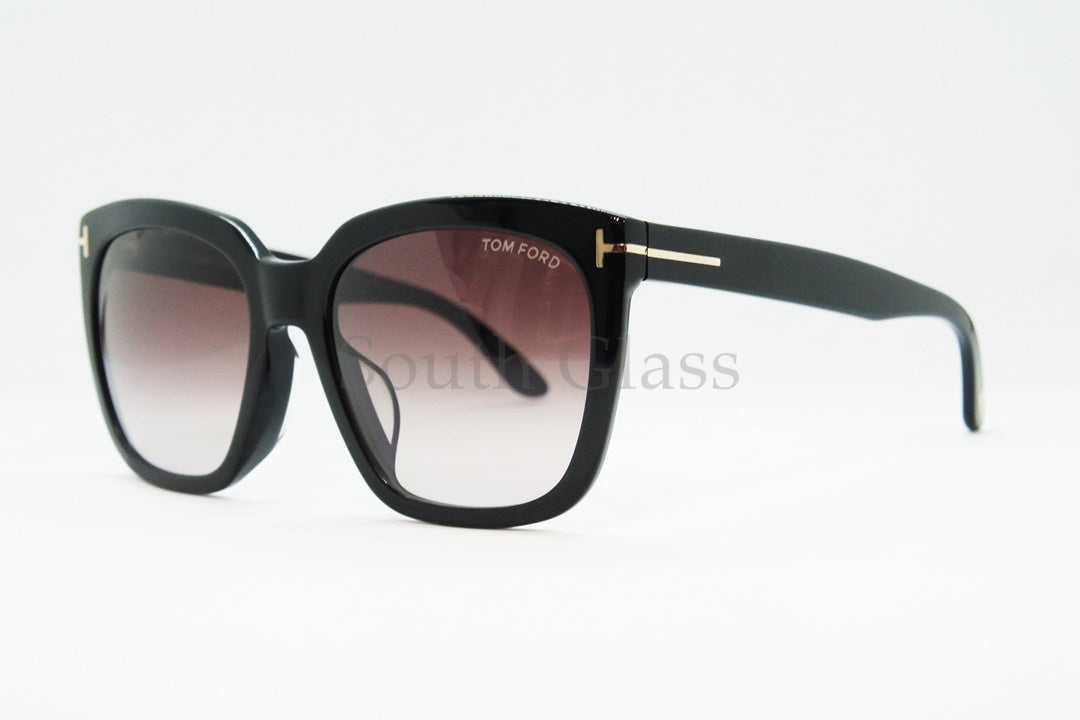 TOM FORD サングラス TF502-F 01T Amarra スクエア フレーム メンズ レディース メガネ おしゃれ アジアンフィット トムフォード