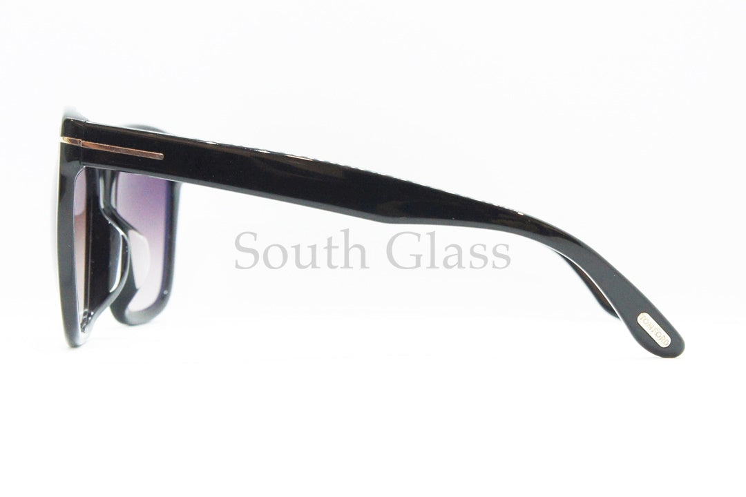 TOM FORD サングラス TF502-F 01T Amarra スクエア フレーム メンズ レディース メガネ おしゃれ アジアンフィット トムフォード
