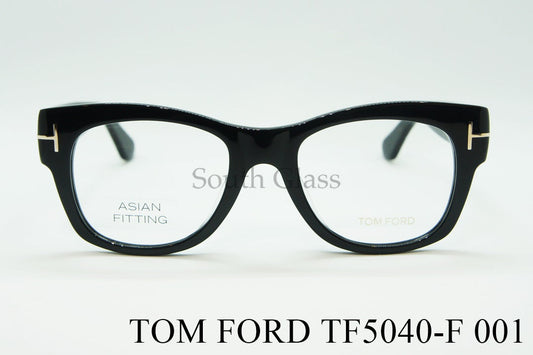 TOM FORD メガネ TF5040-F ウェリントン アジアンフィット メンズ レディース おしゃれ トムフォード 黒