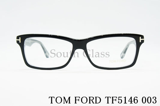 【今市隆二さん着用】TOM FORD メガネ TF5146 003 スクエア アジアンフィット メンズ レディース おしゃれ 芸能人 黒 イタリア トムフォード