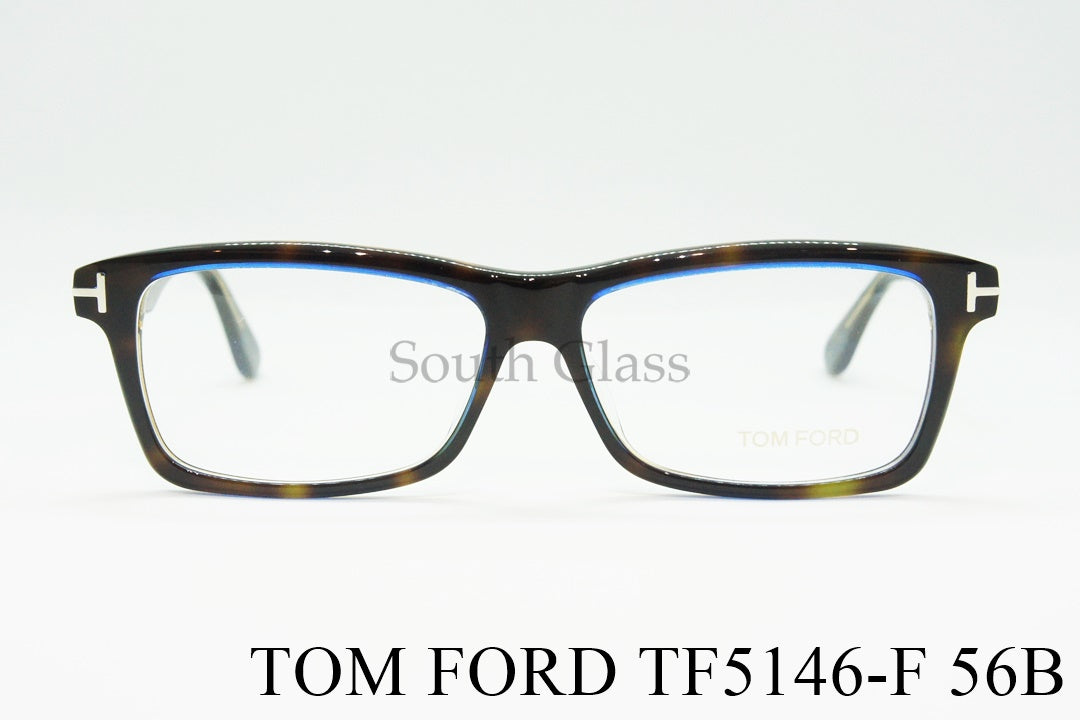 TOM FORD メガネ TF5146-F スクエア アジアンフィットメンズ レディース おしゃれ トムフォード