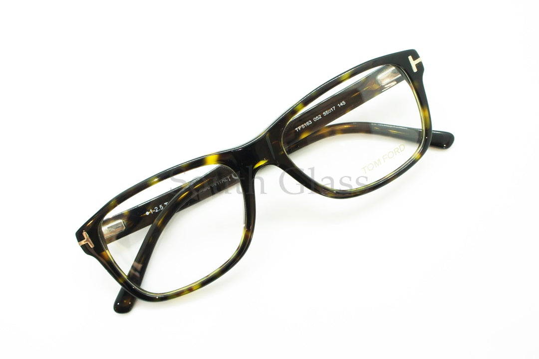 TOM FORD メガネ TF5163 052 ウェリントン グローバルフィット トムフォード