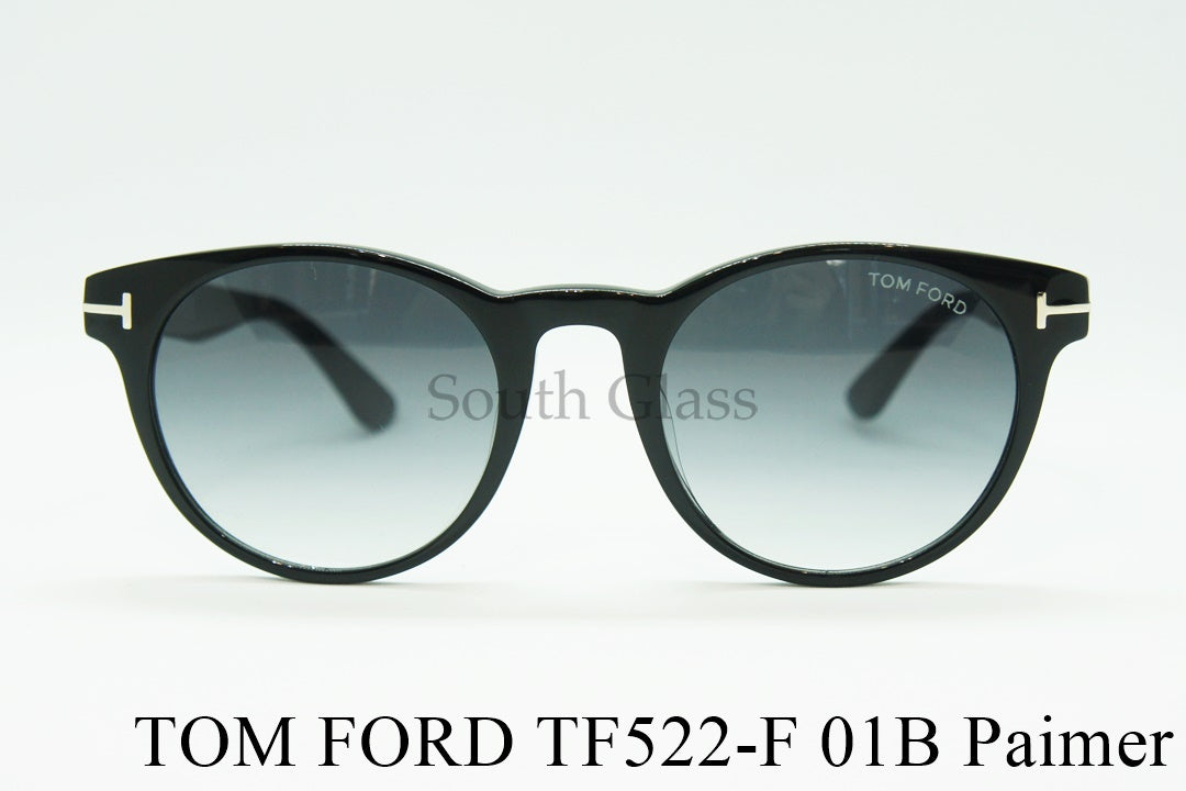 TOM FORD サングラス TF522-F 01B Paimer ボストン フレーム メンズ レディース メガネ おしゃれ アジアンフィット トムフォード 黒