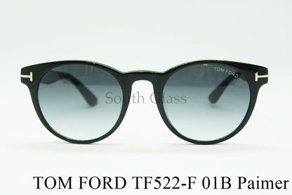 TOM FORD サングラス TF522-F 01B Paimer ボストン フレーム メンズ レディース メガネ おしゃれ アジアンフィット トムフォード 黒