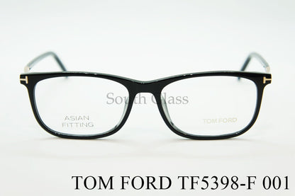 TOM FORD メガネ TF5398-F 001 スクエアアジアンフィット メンズ レディース おしゃれ トムフォード