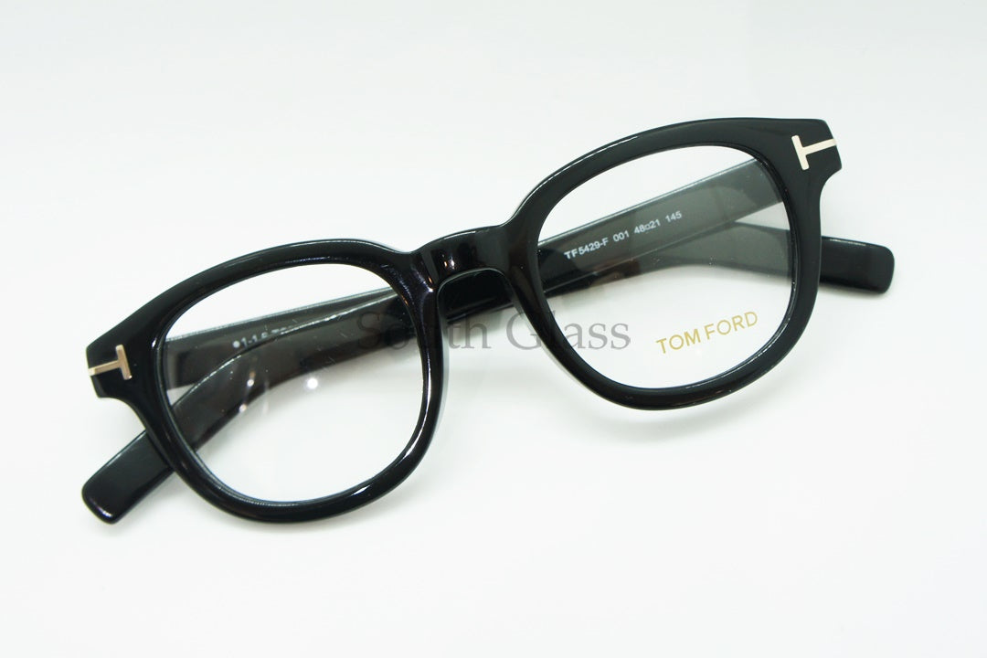 TOM FORD メガネ TF5429-F 001 ボスリントンウェリントン ボストン アジアンフィット メンズ レディース おしゃれ トムフォード