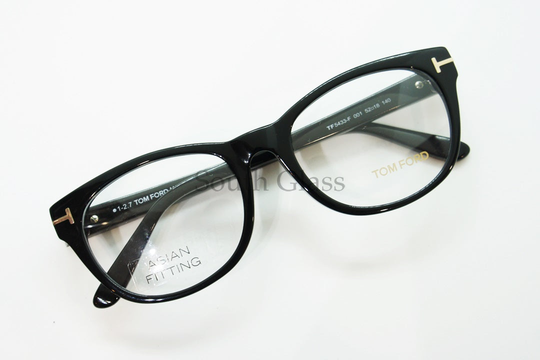 TOM FORD メガネ TF5433-F 001 ウェリントン メンズ レディース おしゃれ アジアンフィット トムフォード