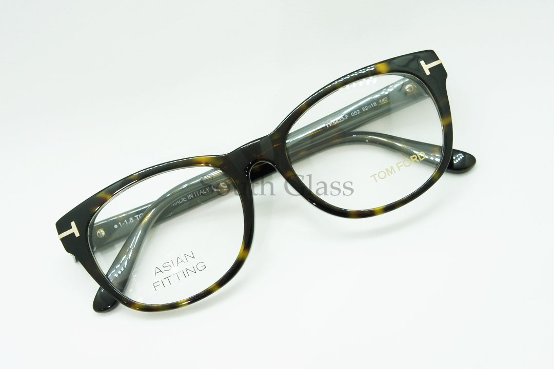 TOM FORD メガネ TF5433-F 052 ウェリントン メンズ レディース おしゃれ アジアンフィット トムフォード
