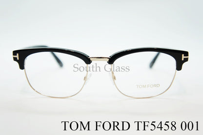 TOM FORD メガネ TF5458 001 サーモント ブロー メタル クラシック 黒 メンズ レディース おしゃれ アジアンフィット トムフォード