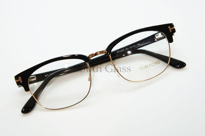 TOM FORD メガネ TF5458 001 サーモント ブロー メタル クラシック 黒 メンズ レディース おしゃれ アジアンフィット トムフォード