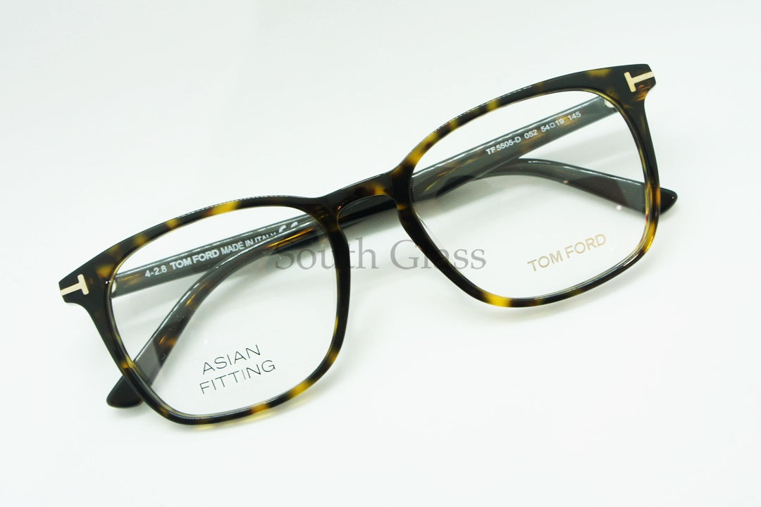 TOM FORD メガネ TF5505-D 052 ウェリントン メンズ レディース おしゃれ アジアンフィット トムフォード