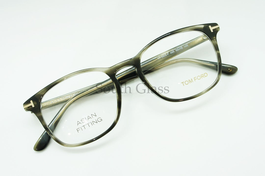 TOM FORD メガネ TF5505-F 005 ウェリントン おしゃれ アジアンフィット トムフォード
