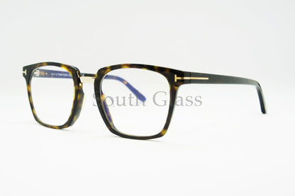 【市川海老蔵さん着用】TOM FORD ブルーライトカット メガネ TF5523-F-B 052 ウェリントン メンズ レディース おしゃれ アジアンフィット トムフォード