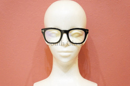TOM FORD ブルーライトカット メガネ TF5542-B 001 ウェリントン PC用 メンズ レディース おしゃれ 黒 トムフォード