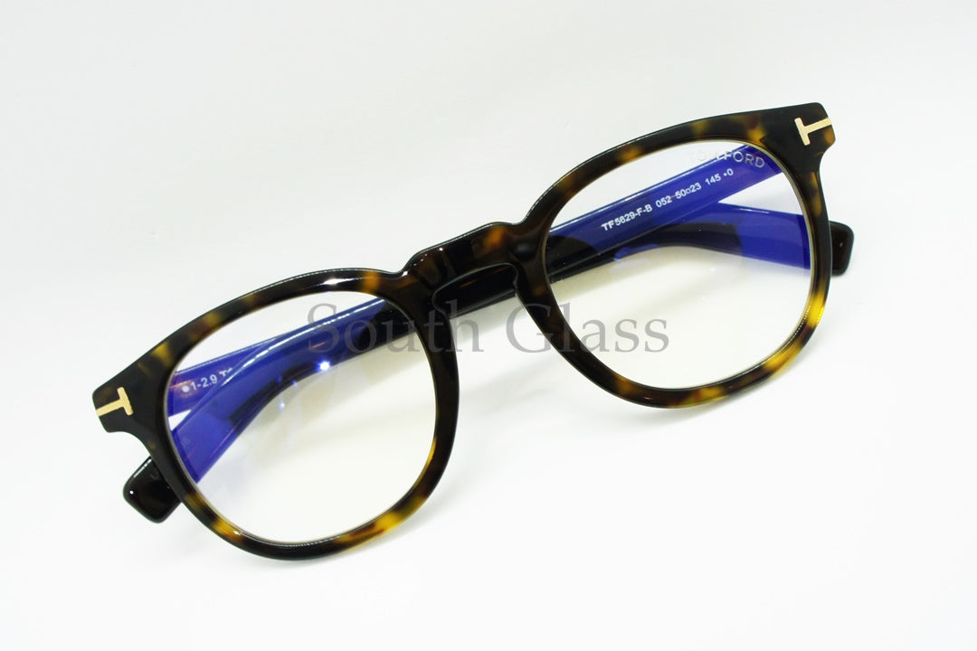 TOM FORD ブルーライトカット メガネ TF5629-F-B 052 ボストン クラシカル メンズ レディース アジアンフィット おしゃれ トムフォード