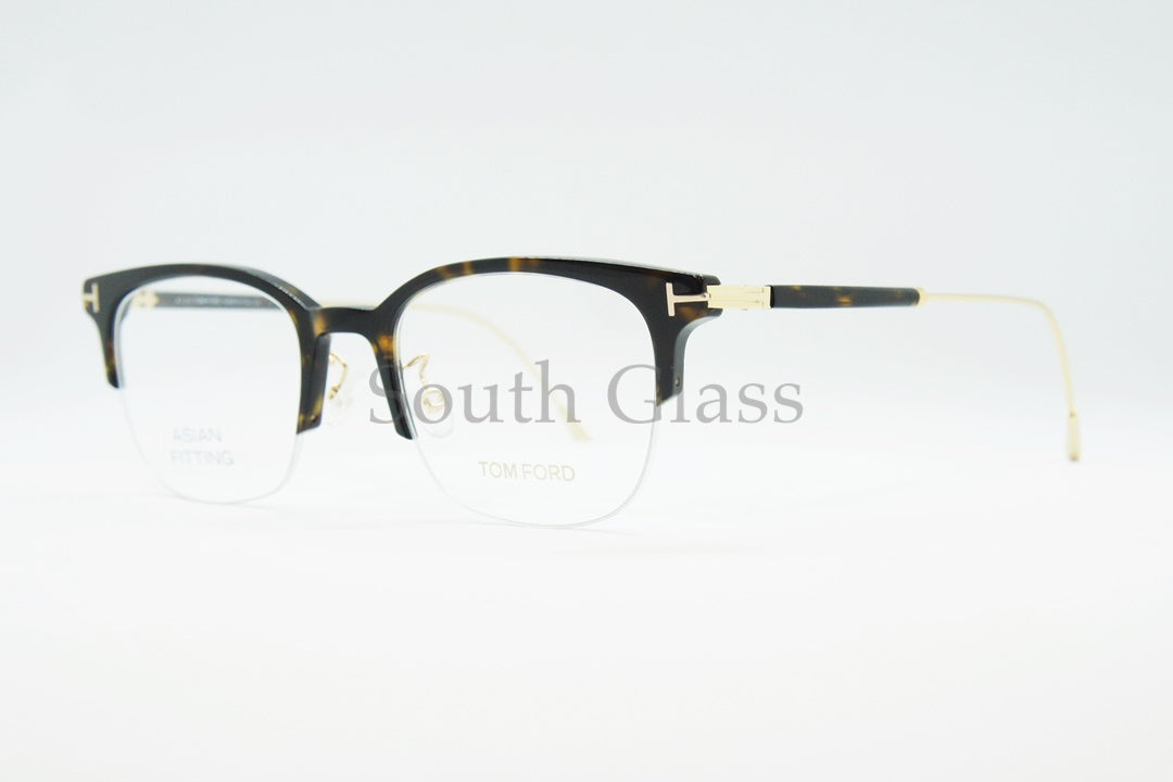 TOM FORD メガネ TF5645-D 052 ナイロール ハーフリム クラシカル メンズ レディース おしゃれ アジアンフィット トムフォード