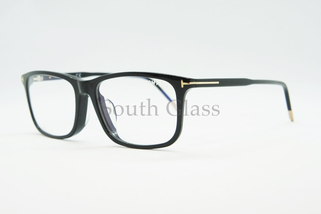TOM FORD ブルーライトカット メガネ TF5646-D-B 001 スクエア メンズ レディース アジアンフィット おしゃれ トムフォード
