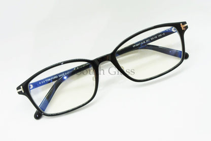 TOM FORD ブルーライトカット メガネ TF5647-D-B 001 スクエア メンズ レディース アジアンフィット おしゃれ トムフォード