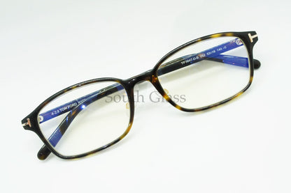 TOM FORD ブルーライトカット メガネ TF5647-D-B 052 スクエア メンズ レディース アジアンフィット おしゃれ トムフォード