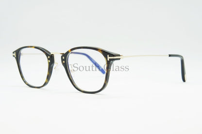 TOM FORD ブルーライトカット メガネ TF5649-D-B 052 日本限定 ウェリントン コンビネーション メンズ レディース  おしゃれ アジアンフィット トムフォード