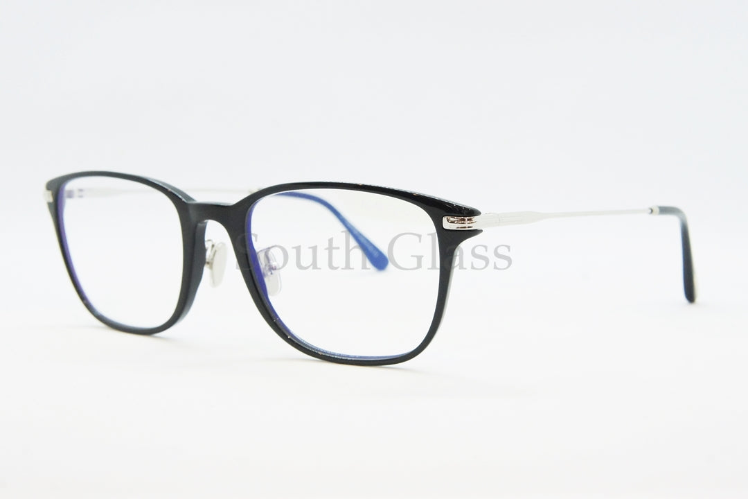 TOM FORD ブルーライトカット メガネ TF5715-D-B 001 スクエア メンズ レディース おしゃれ アジアンフィット トムフォード