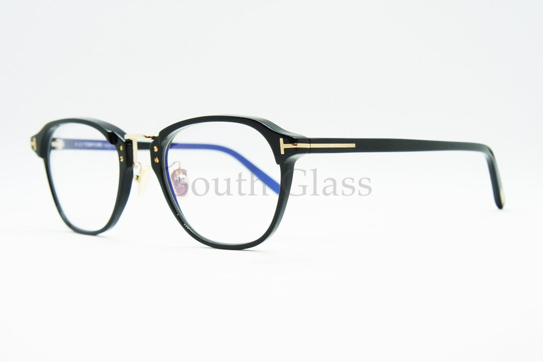 TOM FORD ブルーライトカット メガネ TF5727-D-B 001 日本限定 ウェリントン メンズ レディース おしゃれ アジアンフィット トムフォード