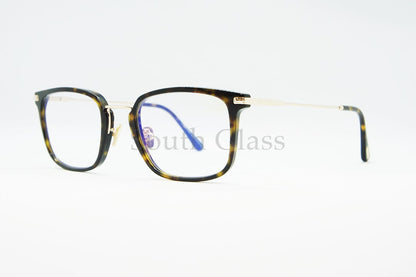 TOM FORD ブルーライトカット メガネ TF5747-D-B 052 スクエア コンビネーション メンズ レディース おしゃれ アジアンフィット トムフォード