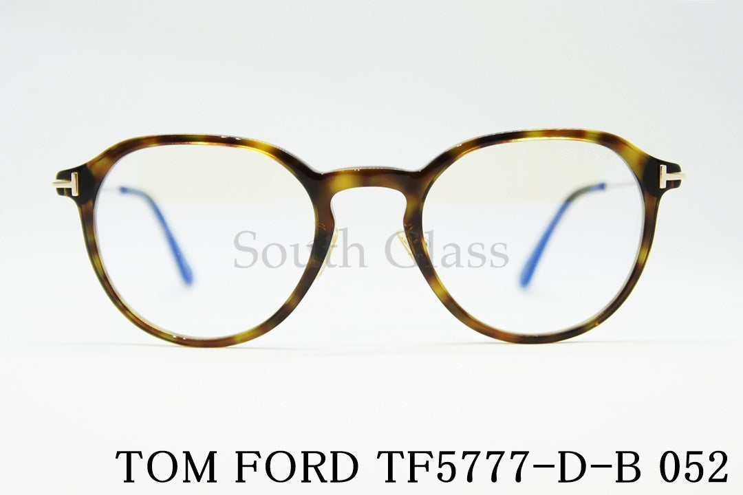 TOM FORD ブルーライトカット メガネ TF5777-D-B 052 ウェリントン クラシカル メンズ レディース おしゃれ アジアンフィット トムフォード