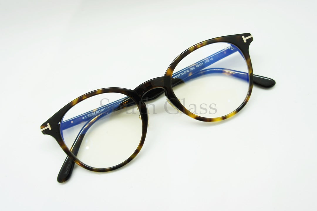 TOM FORD ブルーライトカット メガネ TF5779-D-B 052 ウェリントン クラシカル メンズ レディース おしゃれ アジアンフィット トムフォード