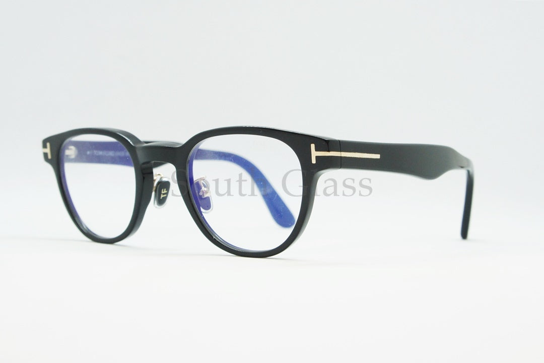 TOM FORD ブルーライトカット メガネ TF5783-D-B 001 ウェリントン ボストン ボスリントン メンズ レディース おしゃれ アジアンフィット トムフォード