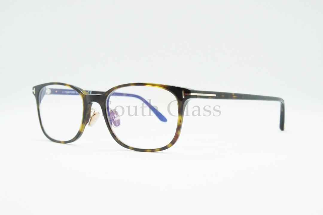 TOM FORD ブルーライトカット メガネ TF5852-D-B 052 スクエア メンズ レディース おしゃれ アジアンフィット トムフォード