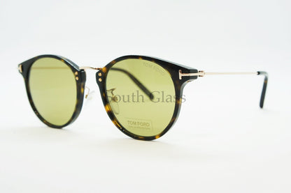 TOM FORD サングラス TF673 52N Jamieson ボストン フレーム メンズ レディース メガネ 眼鏡 おしゃれ アジアンフィット トムフォード 茶