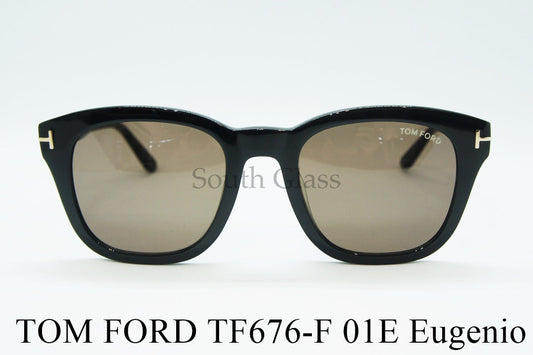 TOM FORD サングラス TF676-F 01E Eugenio ウェリントン セル フレーム 眼鏡 おしゃれ アジアンフィット トムフォード