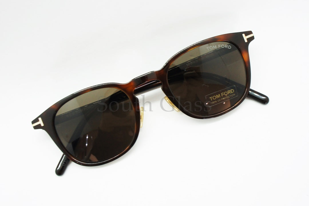 TOM FORD サングラス TF876-D 52E 日本限定 ウェリントン フレーム メンズ レディース メガネ 眼鏡 おしゃれ アジアンフィット トムフォード