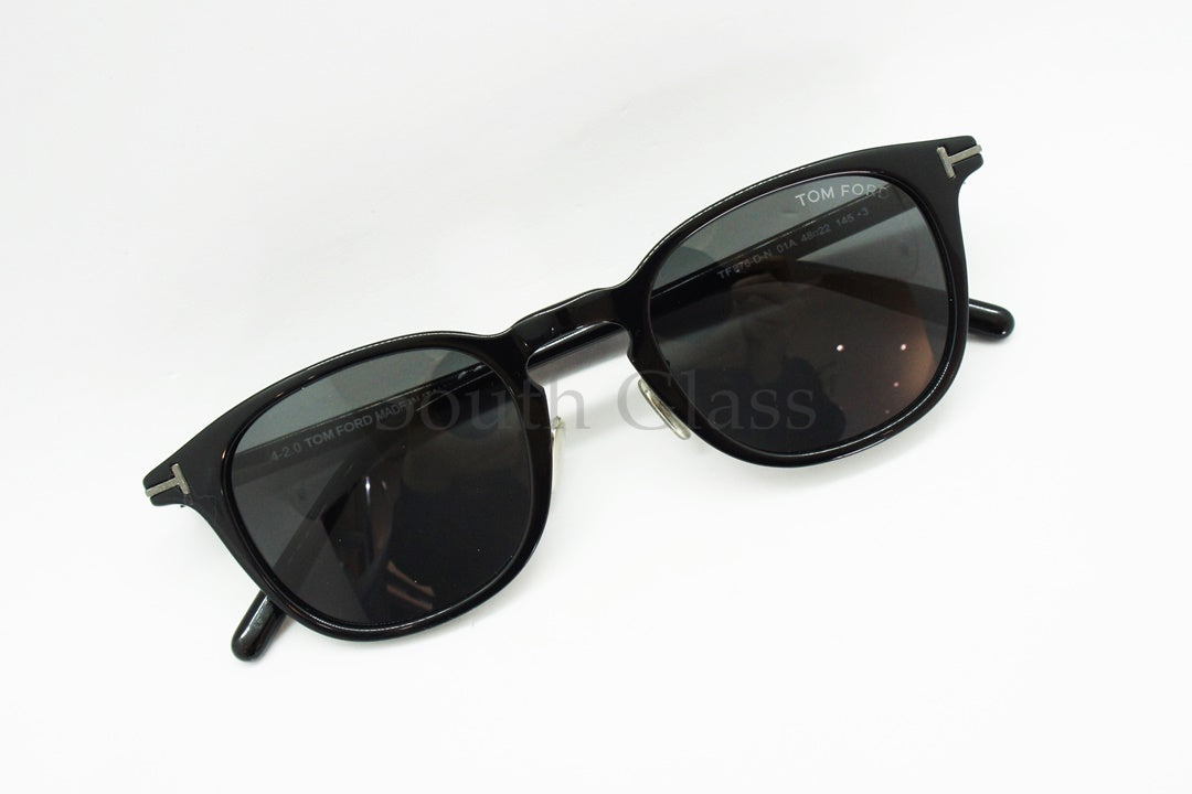 TOM FORD サングラス TF876-D-N 01A 日本限定 ウェリントン フレーム メンズ レディース メガネ 眼鏡 おしゃれ アジアンフィット トムフォード