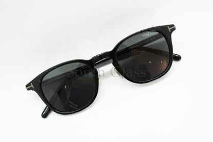 TOM FORD サングラス TF876-D-N 01A 日本限定 ウェリントン フレーム メンズ レディース メガネ 眼鏡 おしゃれ アジアンフィット トムフォード