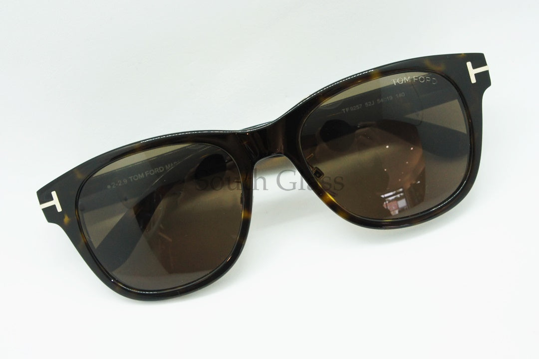 TOM FORD サングラス TF9257 52J ウェリントン フレーム メンズ レディース メガネ 眼鏡 おしゃれ アジアンフィット トムフォード UVカット
