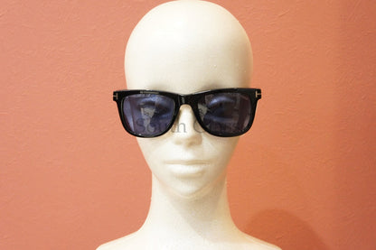 【岩田剛典さん着用モデル】 TOM FORD サングラス TF9336 01V Leo ウェリントン フレーム メンズ レディース 眼鏡 おしゃれ アジアンフィット トムフォード