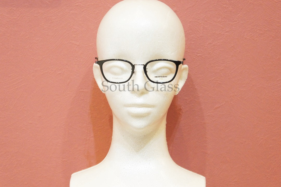 Less By Kodomo キッズ メガネ Vanilla Col.5E 44サイズ ウェリントン ジュニア 子供 子ども レスバイコドモ 正規品