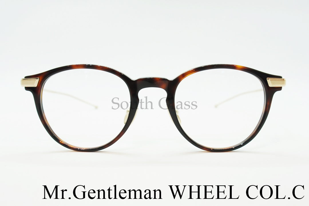 Mr.Gentleman メガネ WHEEL COL.C Weiコラボモデル ボストン ミスタージェントルマン 正規品