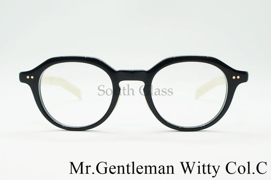 Mr.Gentleman メガネ Witty COL.C Weiコラボモデル クラウンパント ボストン ミスタージェントルマン 正規品