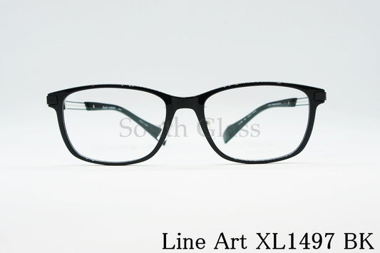Line Art メガネ XL1497 BK スクエア Tenor テノール CHARMANT シャルマン ラインアート 正規品